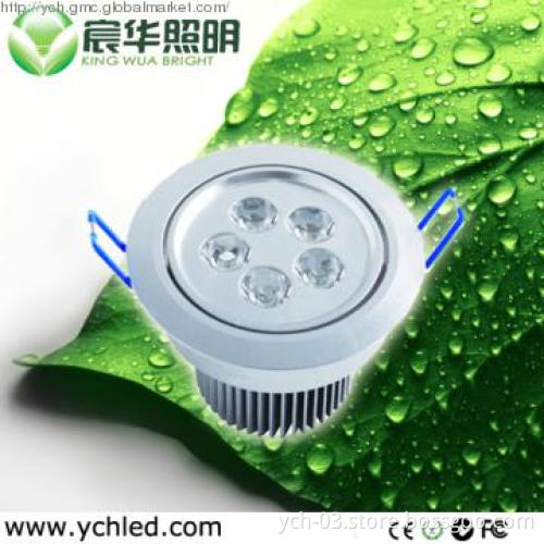5w 450lm led ceiling light 3 years warranty